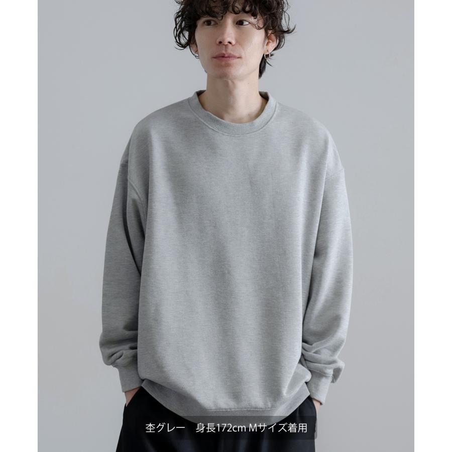 トレーナー メンズ レディース SIDEWAY STANCE サイドウェイスタンス 無地 裏毛 スウェット プルオーバー 大きめ アメカジ カジュアル スケーター ストリート | improves | 09