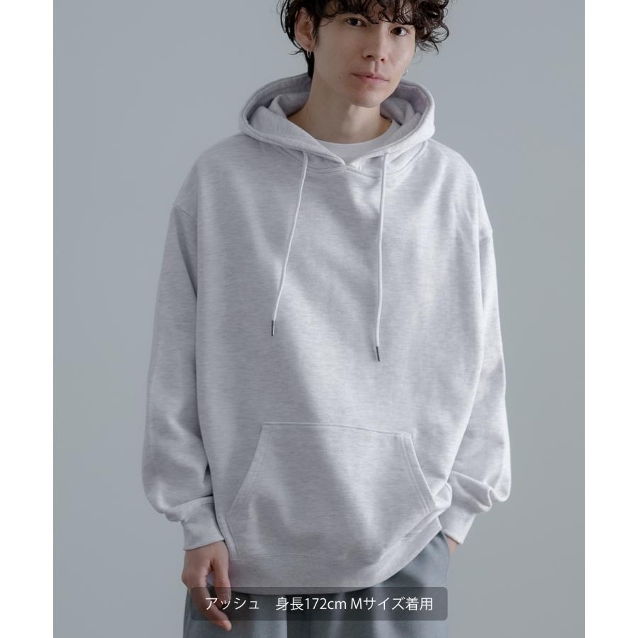 パーカー メンズ レディース SIDEWAY STANCE サイドウェイスタンス 無地 裏毛 スウェット プルオーバー フーディー 大きめ アメカジ スケーター ストリート | improves | 10