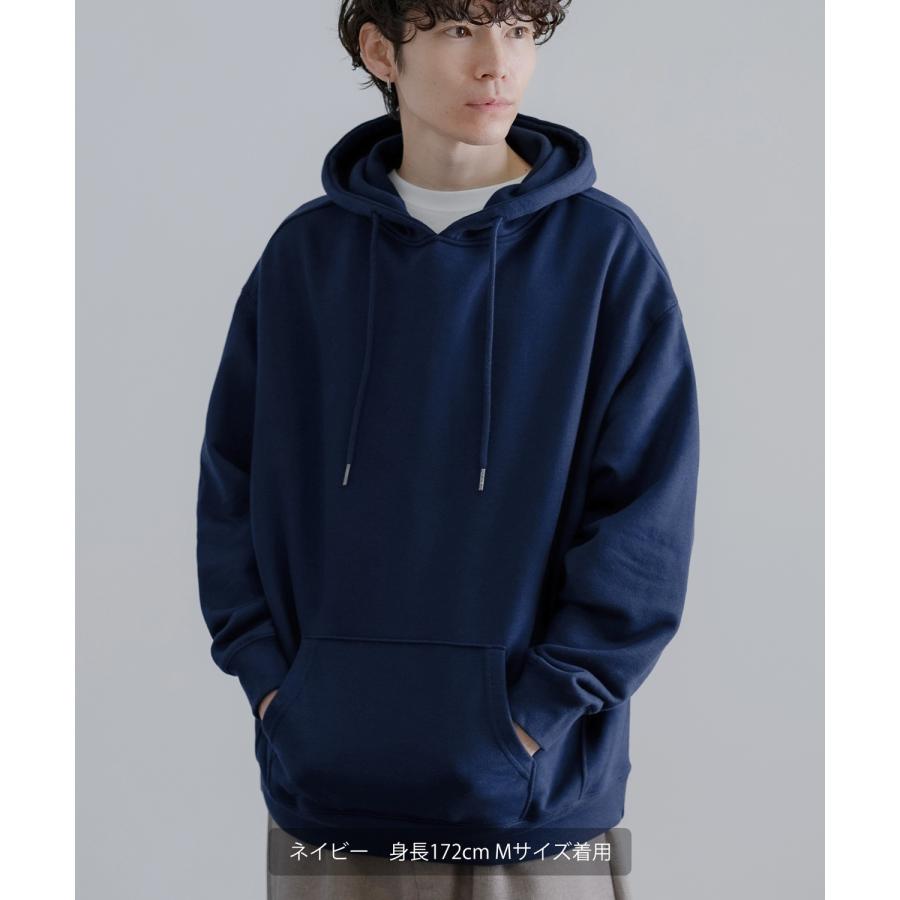 パーカー メンズ レディース SIDEWAY STANCE サイドウェイスタンス 無地 裏毛 スウェット プルオーバー フーディー 大きめ アメカジ スケーター ストリート | improves | 13