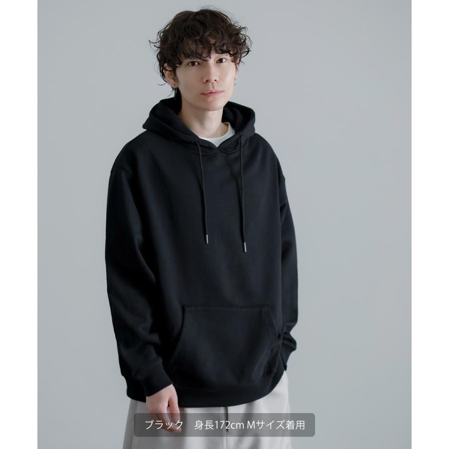 パーカー メンズ レディース SIDEWAY STANCE サイドウェイスタンス 無地 裏毛 スウェット プルオーバー フーディー 大きめ アメカジ スケーター ストリート | improves | 01