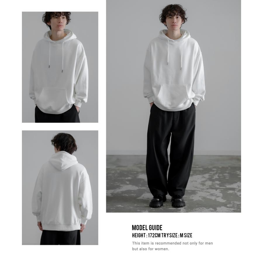 パーカー メンズ レディース SIDEWAY STANCE サイドウェイスタンス 無地 裏毛 スウェット プルオーバー フーディー 大きめ アメカジ スケーター ストリート | improves | 05