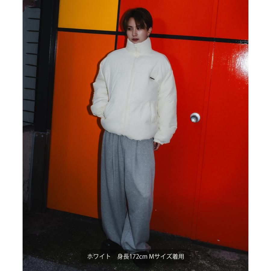 ダウンジャケット メンズ SIDEWAY STANCE サイドウェイスタンス エコダウン ブルゾン ジャンパー ワンポイント 防風 撥水 防寒 アウトドア ストリート | improves | 14