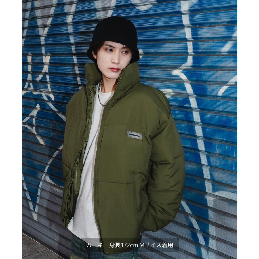 ダウンジャケット メンズ SIDEWAY STANCE サイドウェイスタンス エコダウン ブルゾン ジャンパー ワンポイント 防風 撥水 防寒 アウトドア ストリート | improves | 16