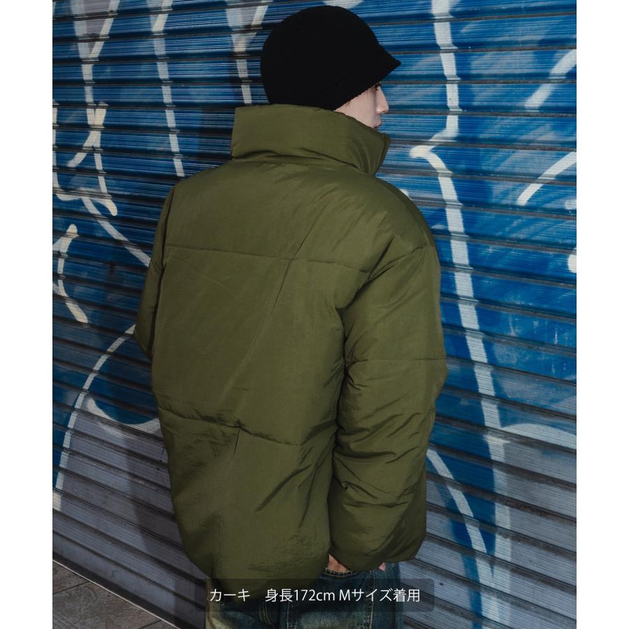 ダウンジャケット メンズ SIDEWAY STANCE サイドウェイスタンス エコダウン ブルゾン ジャンパー ワンポイント 防風 撥水 防寒 アウトドア ストリート | improves | 18