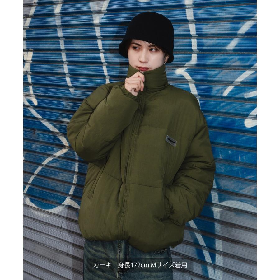 ダウンジャケット メンズ SIDEWAY STANCE サイドウェイスタンス エコダウン ブルゾン ジャンパー ワンポイント 防風 撥水 防寒 アウトドア ストリート | improves | 19