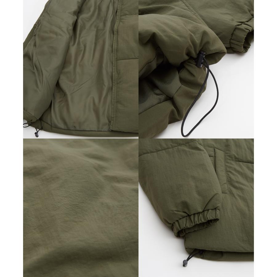 ダウンジャケット メンズ SIDEWAY STANCE サイドウェイスタンス エコダウン ブルゾン ジャンパー ワンポイント 防風 撥水 防寒 アウトドア ストリート | improves | 22