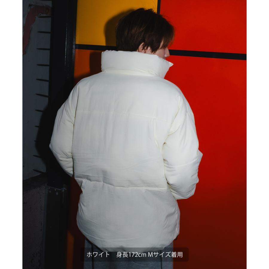 ダウンジャケット メンズ SIDEWAY STANCE サイドウェイスタンス エコダウン ブルゾン ジャンパー ワンポイント 防風 撥水 防寒 アウトドア ストリート | improves | 12