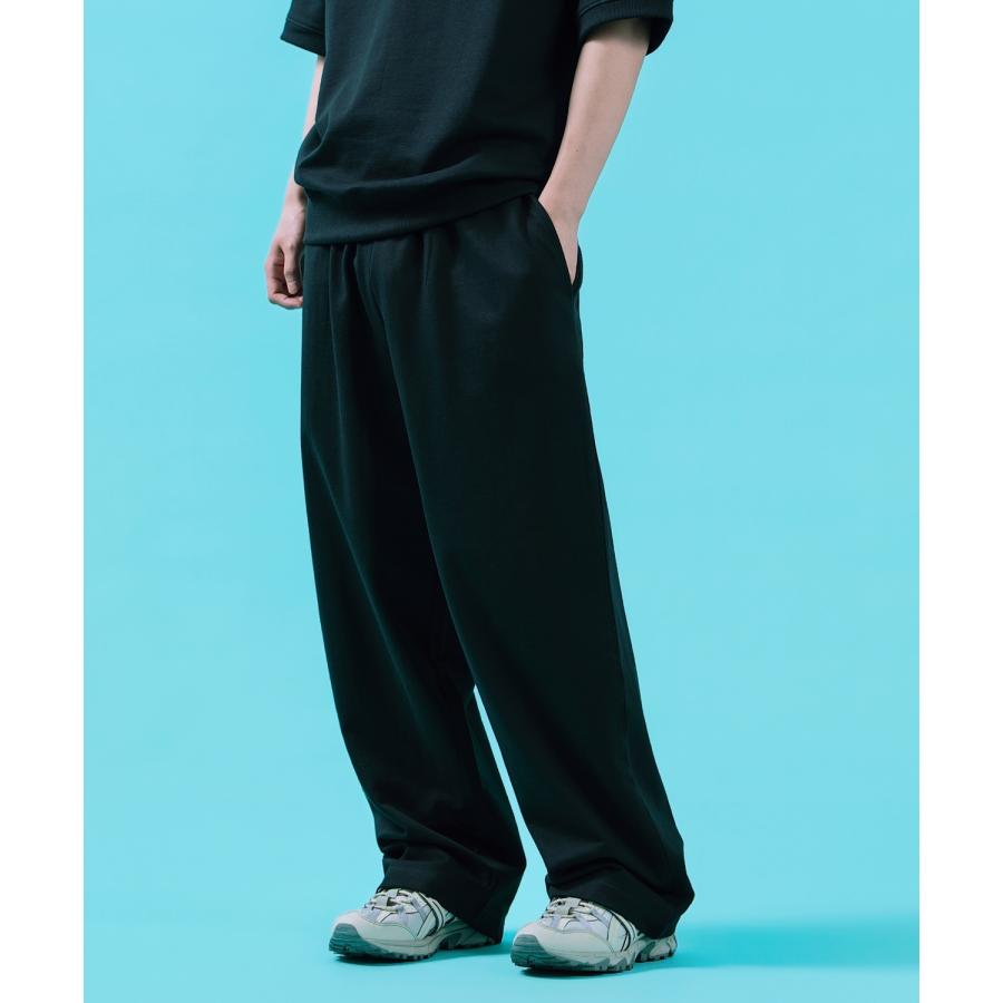 スウェットパンツ メンズ サイドウェイスタンス スウェット 裏毛 タックパンツ ワイドパンツ アメカジ カジュアル スケーター ストリート 古着MIX 韓国 | improves