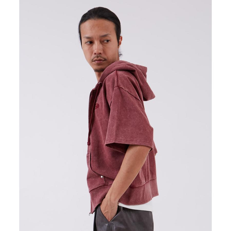 半袖シャツ メンズ サイドウェイスタンス ビッグシルエット ピグメント カットソー 半袖T アメカジ カジュアル スケーター ストリート 古着MIX 韓国ファッション | improves | 15