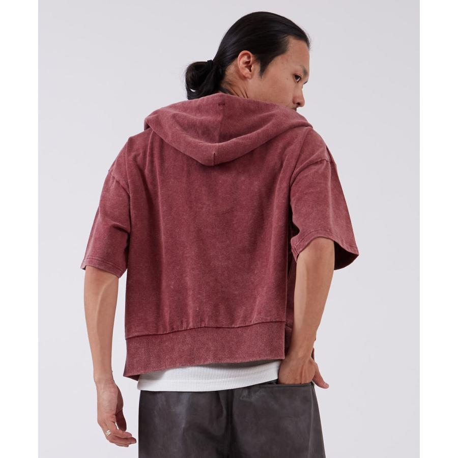 半袖シャツ メンズ サイドウェイスタンス ビッグシルエット ピグメント カットソー 半袖T アメカジ カジュアル スケーター ストリート 古着MIX 韓国ファッション | improves | 16