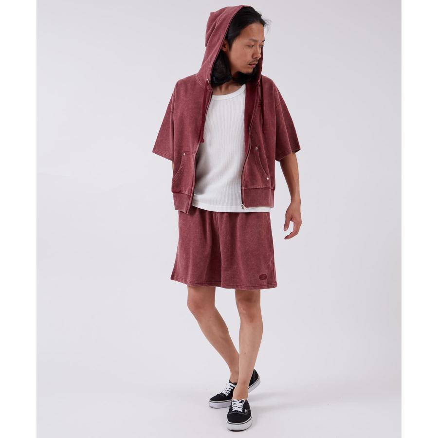 半袖シャツ メンズ サイドウェイスタンス ビッグシルエット ピグメント カットソー 半袖T アメカジ カジュアル スケーター ストリート 古着MIX 韓国ファッション | improves | 18