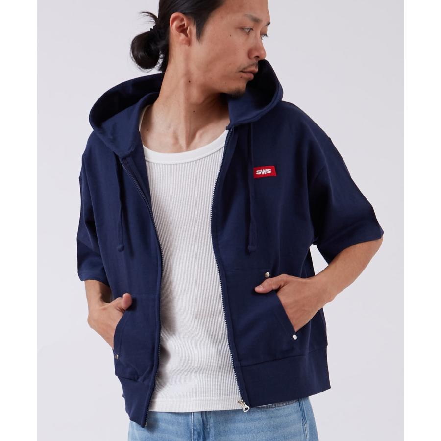 半袖シャツ メンズ サイドウェイスタンス ビッグシルエット 裏毛 カットソー 半袖T アメカジ カジュアル スケーター ストリート 古着MIX 韓国ファッション | improves | 15