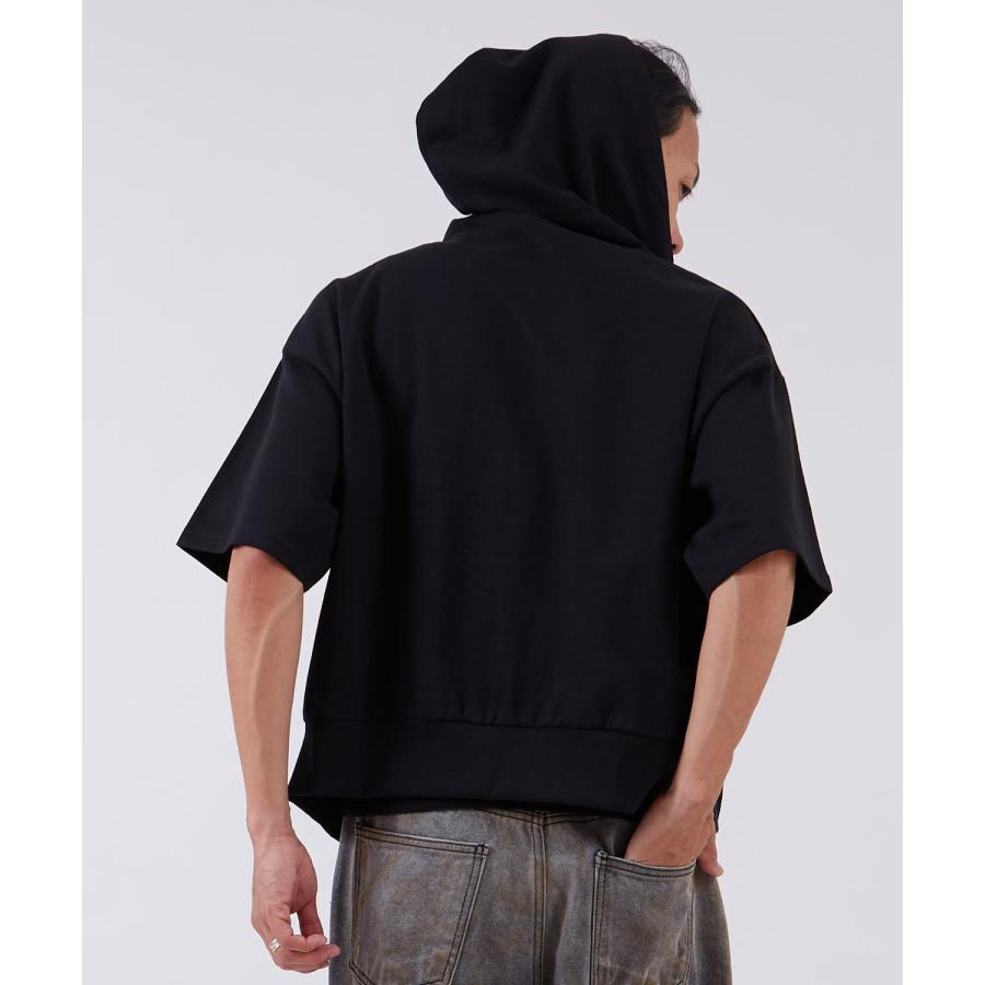 半袖シャツ メンズ サイドウェイスタンス ビッグシルエット 裏毛 カットソー 半袖T アメカジ カジュアル スケーター ストリート 古着MIX 韓国ファッション | improves | 06