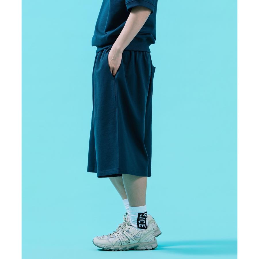 ショートパンツ メンズ SIDEWAY STANCE スウェット スエードポンチ ワイド ショーツ アメカジ カジュアル スケーター ストリート 古着MIX 韓国ファッション | improves | 15