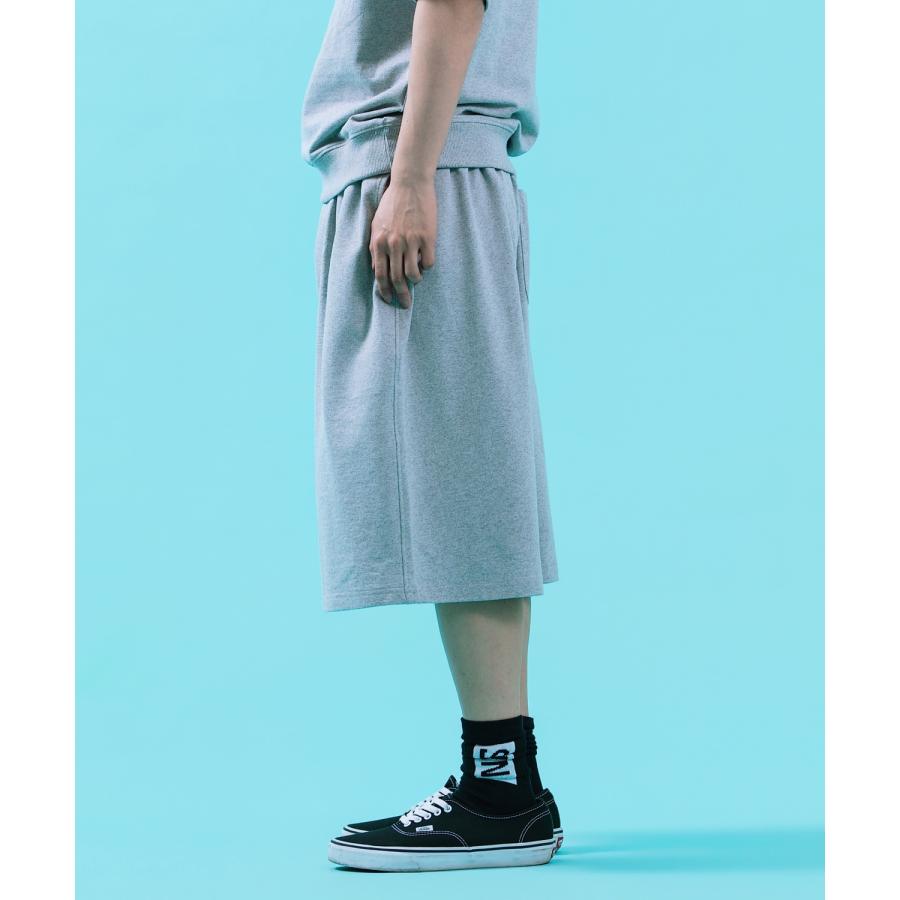ショートパンツ メンズ SIDEWAY STANCE スウェット スエードポンチ ワイド ショーツ アメカジ カジュアル スケーター ストリート 古着MIX 韓国ファッション | improves | 10