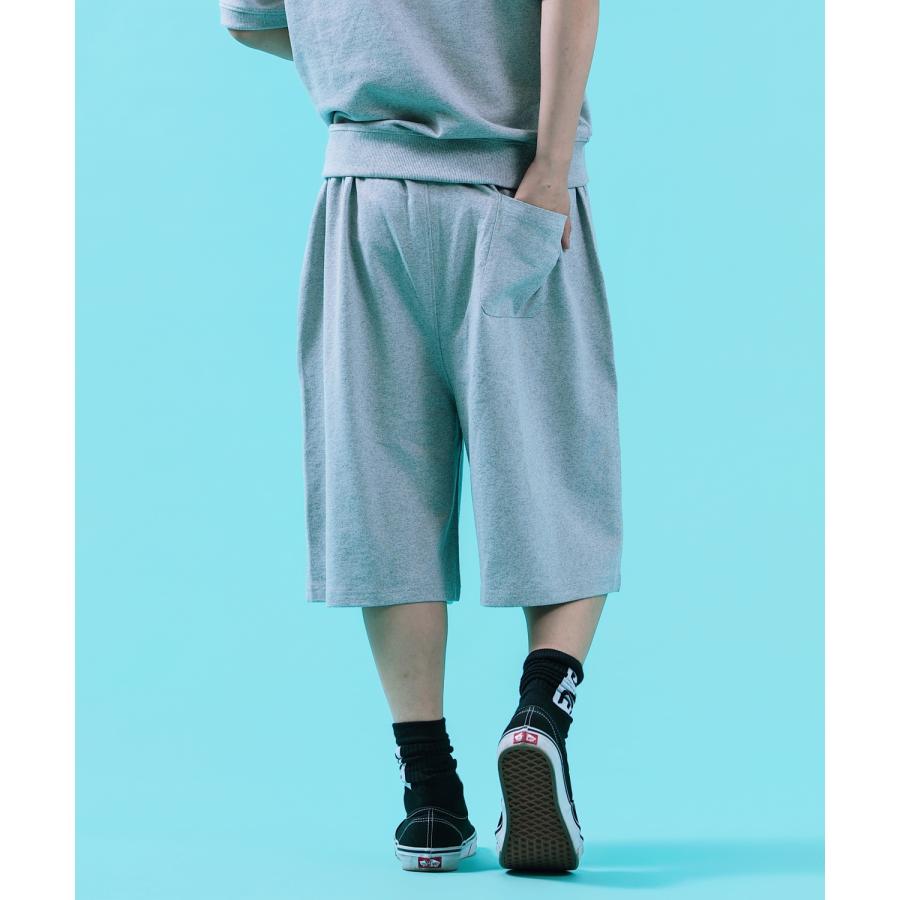 ショートパンツ メンズ SIDEWAY STANCE スウェット スエードポンチ ワイド ショーツ アメカジ カジュアル スケーター ストリート 古着MIX 韓国ファッション | improves | 11