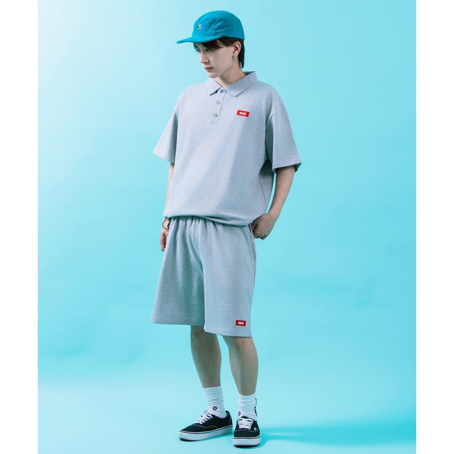 ショートパンツ メンズ SIDEWAY STANCE スウェット スエードポンチ ハーフ ショーツ アメカジ カジュアル スケーター ストリート 古着MIX 韓国ファッション | improves | 12