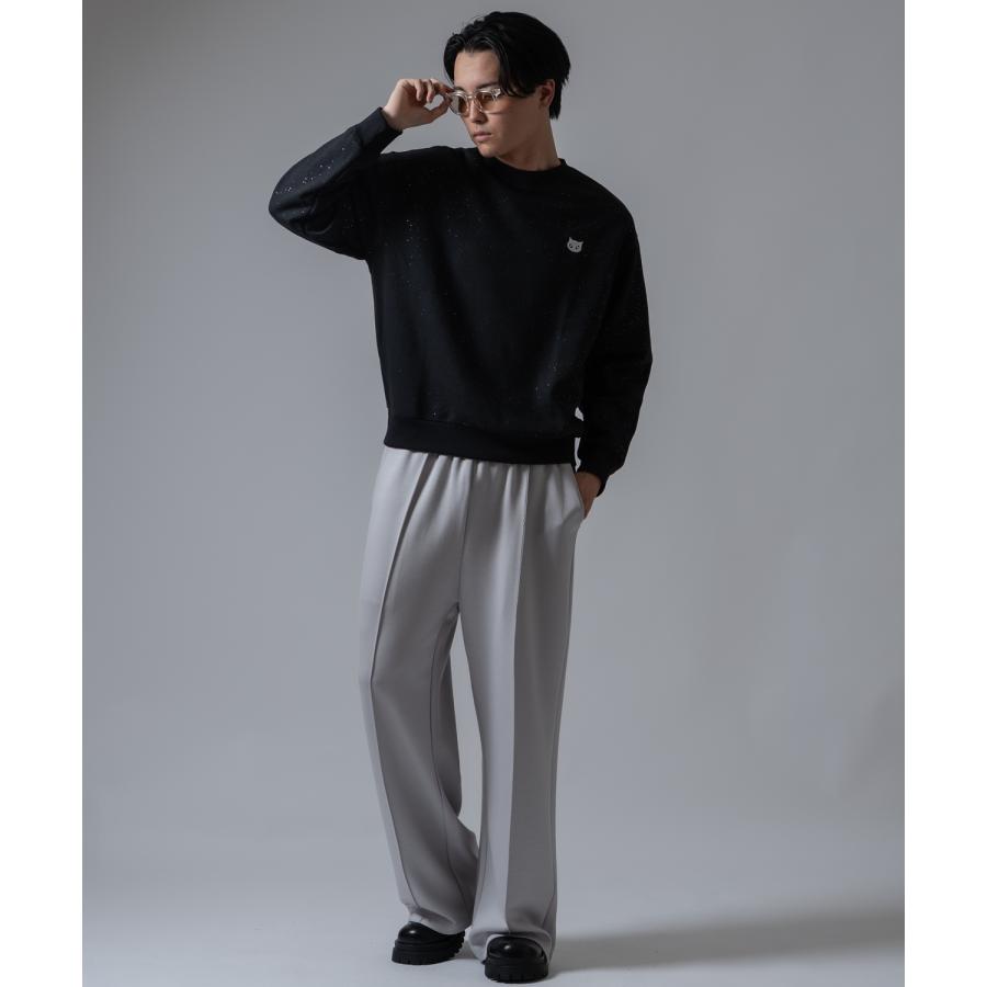 トレーナー メンズ SIDEWAY STANCE サイドウェイスタンス 裏起毛 刺しゅうロゴ 大きめ アメカジ カジュアル スケーター ストリート 古着MIX 韓国ファッション | improves | 08