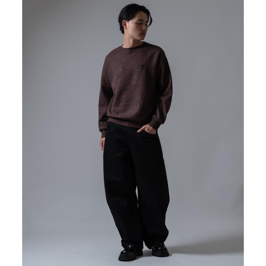 トレーナー メンズ SIDEWAY STANCE サイドウェイスタンス 裏起毛 刺しゅうロゴ 大きめ アメカジ カジュアル スケーター ストリート 古着MIX 韓国ファッション | improves | 12