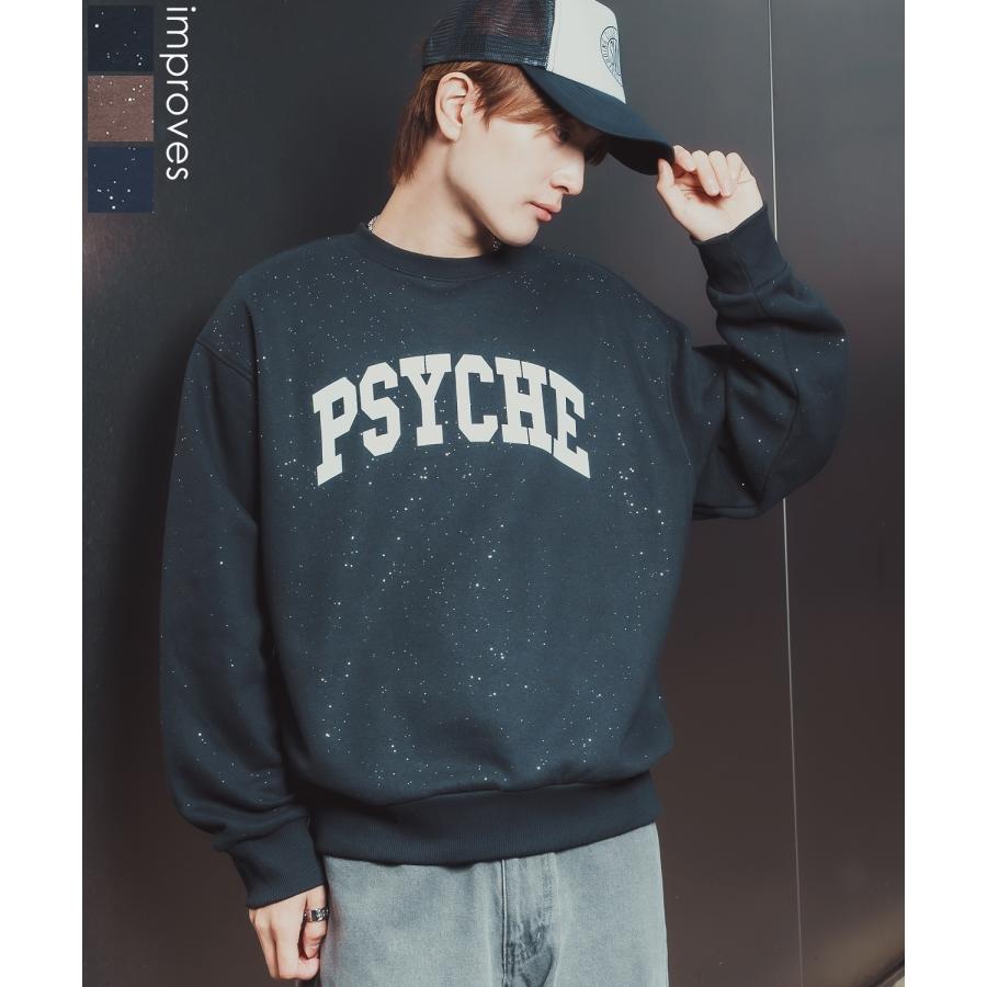 トレーナー メンズ SIDEWAY STANCE サイドウェイスタンス 裏起毛 カレッジロゴ 大きめ アメカジ カジュアル スケーター ストリート 古着MIX 韓国ファッション | improves