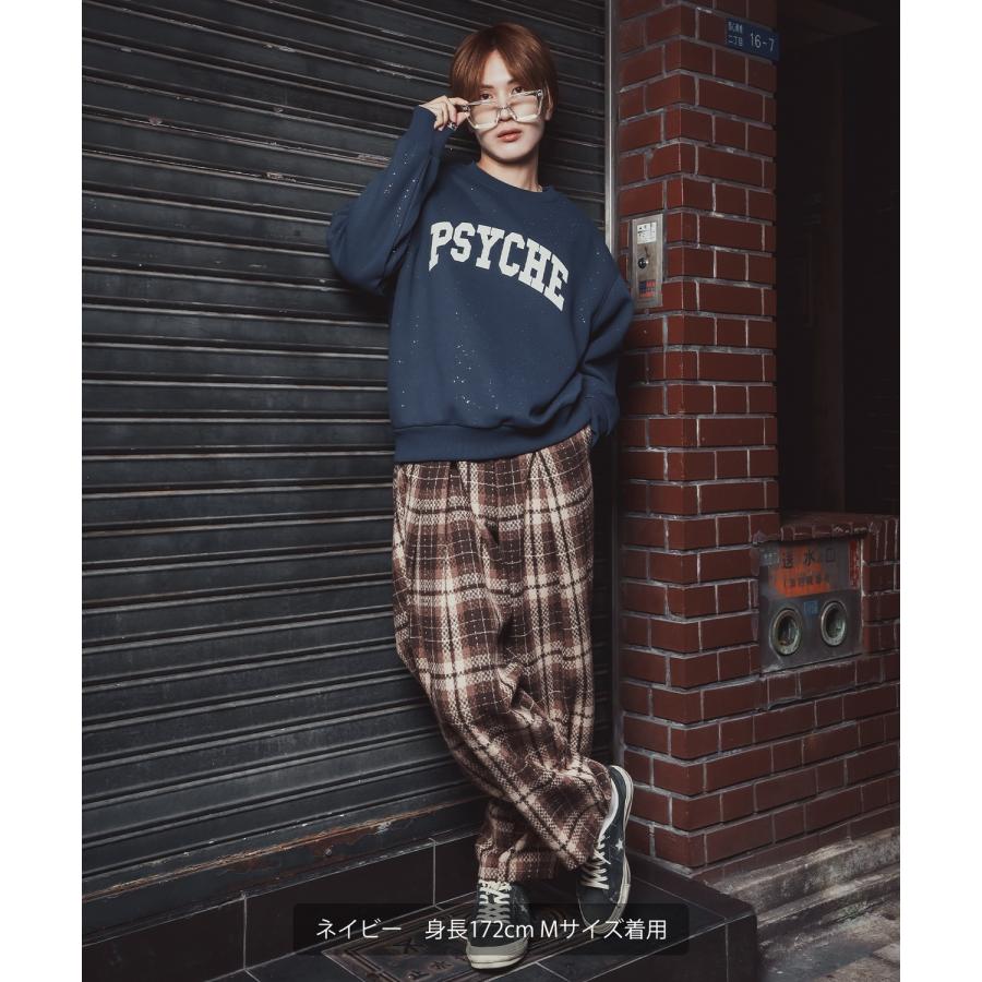 トレーナー メンズ SIDEWAY STANCE サイドウェイスタンス 裏起毛 カレッジロゴ 大きめ アメカジ カジュアル スケーター ストリート 古着MIX 韓国ファッション | improves | 17