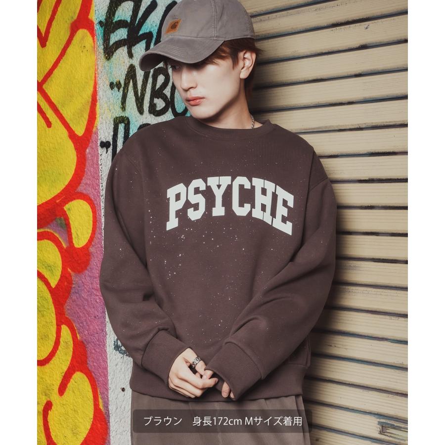 トレーナー メンズ SIDEWAY STANCE サイドウェイスタンス 裏起毛 カレッジロゴ 大きめ アメカジ カジュアル スケーター ストリート 古着MIX 韓国ファッション | improves | 09