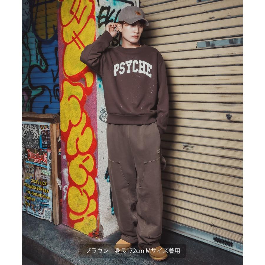 トレーナー メンズ SIDEWAY STANCE サイドウェイスタンス 裏起毛 カレッジロゴ 大きめ アメカジ カジュアル スケーター ストリート 古着MIX 韓国ファッション | improves | 12