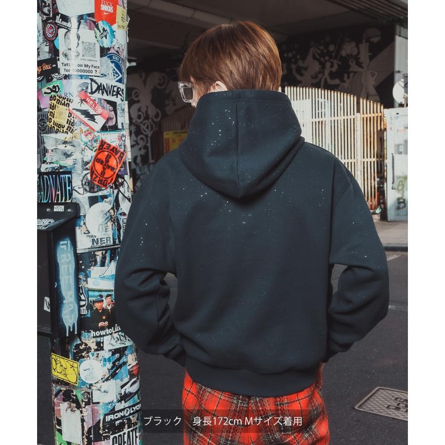 パーカー メンズ SIDEWAY STANCE サイドウェイスタンス 裏起毛 スウェット プルオーバー フーディー 大きめ アメカジ カジュアル スケーター ストリート 古着MIX | improves | 13