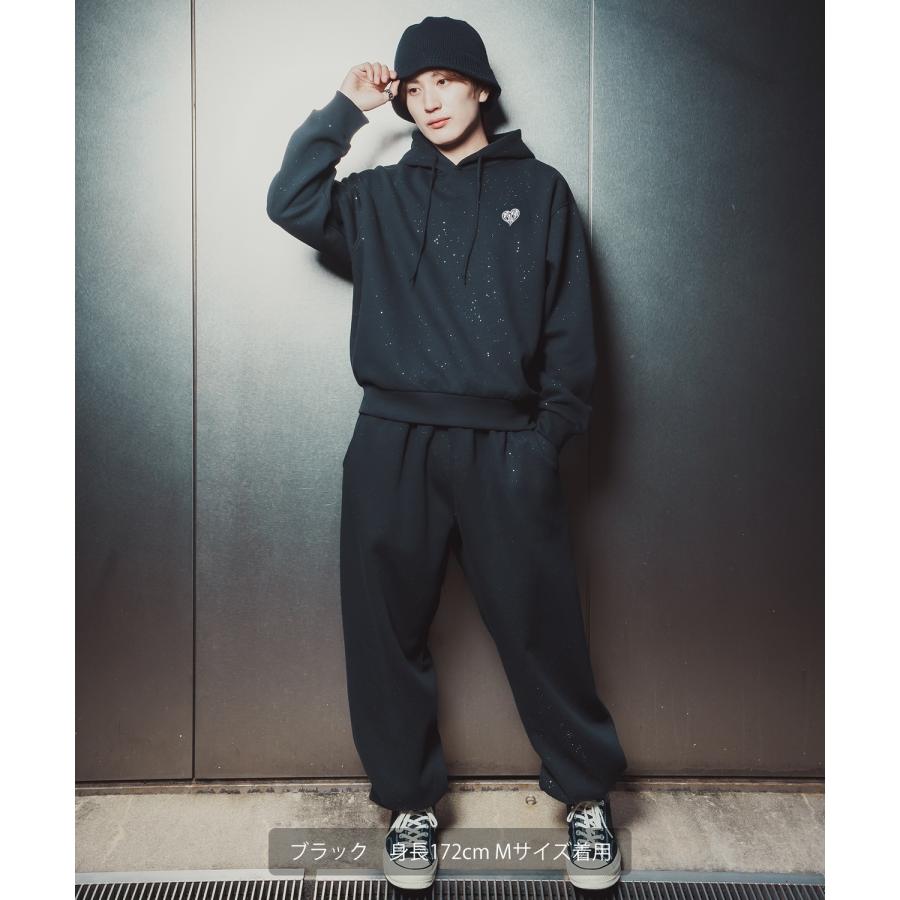 パーカー メンズ SIDEWAY STANCE サイドウェイスタンス 裏起毛 スウェット プルオーバー フーディー 大きめ アメカジ カジュアル スケーター ストリート 古着MIX | improves | 16