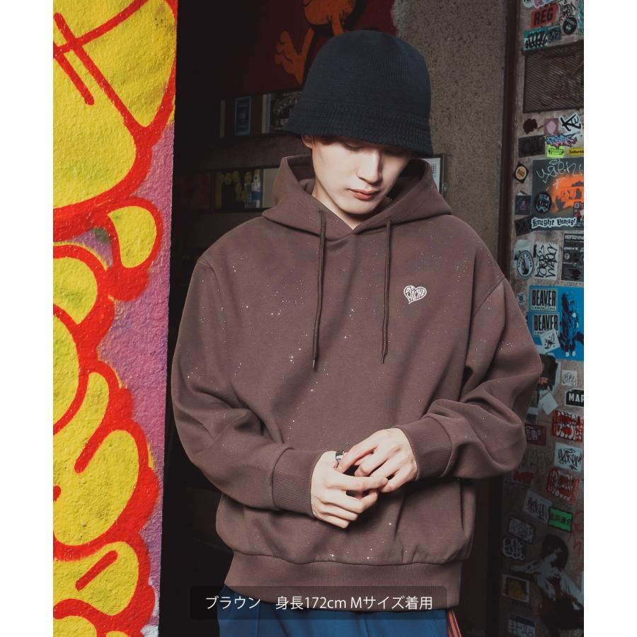 パーカー メンズ SIDEWAY STANCE サイドウェイスタンス 裏起毛 スウェット プルオーバー フーディー 大きめ アメカジ カジュアル スケーター ストリート 古着MIX | improves | 04