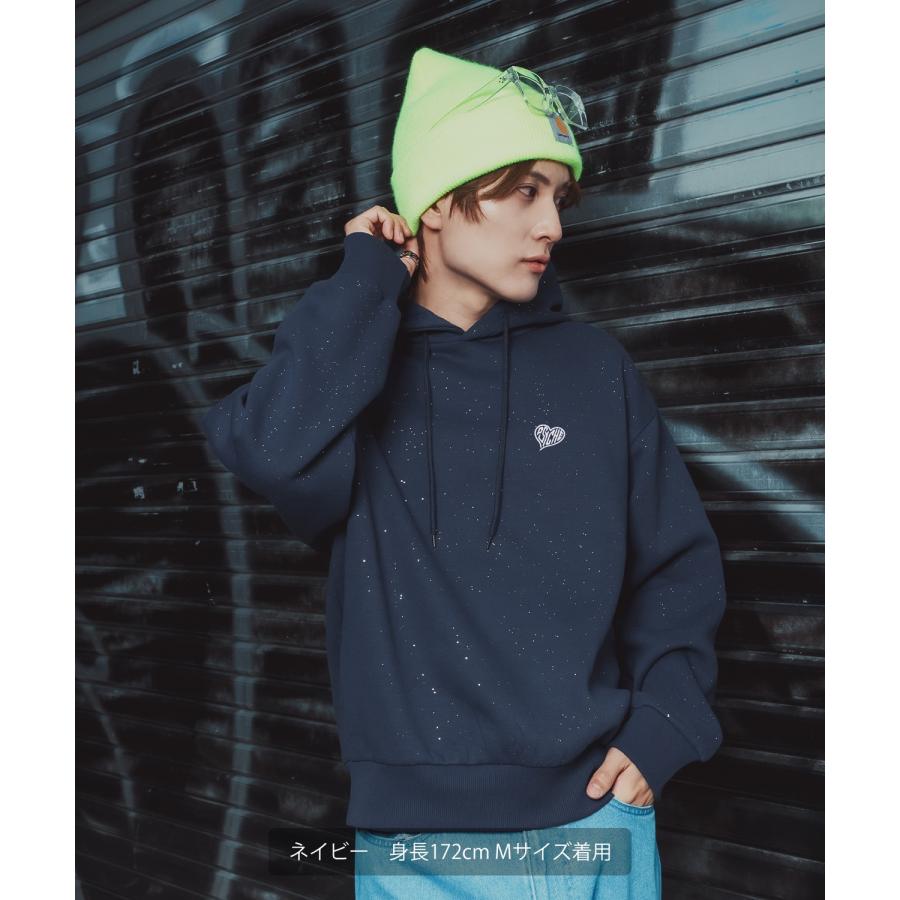 パーカー メンズ SIDEWAY STANCE サイドウェイスタンス 裏起毛 スウェット プルオーバー フーディー 大きめ アメカジ カジュアル スケーター ストリート 古着MIX | improves | 08