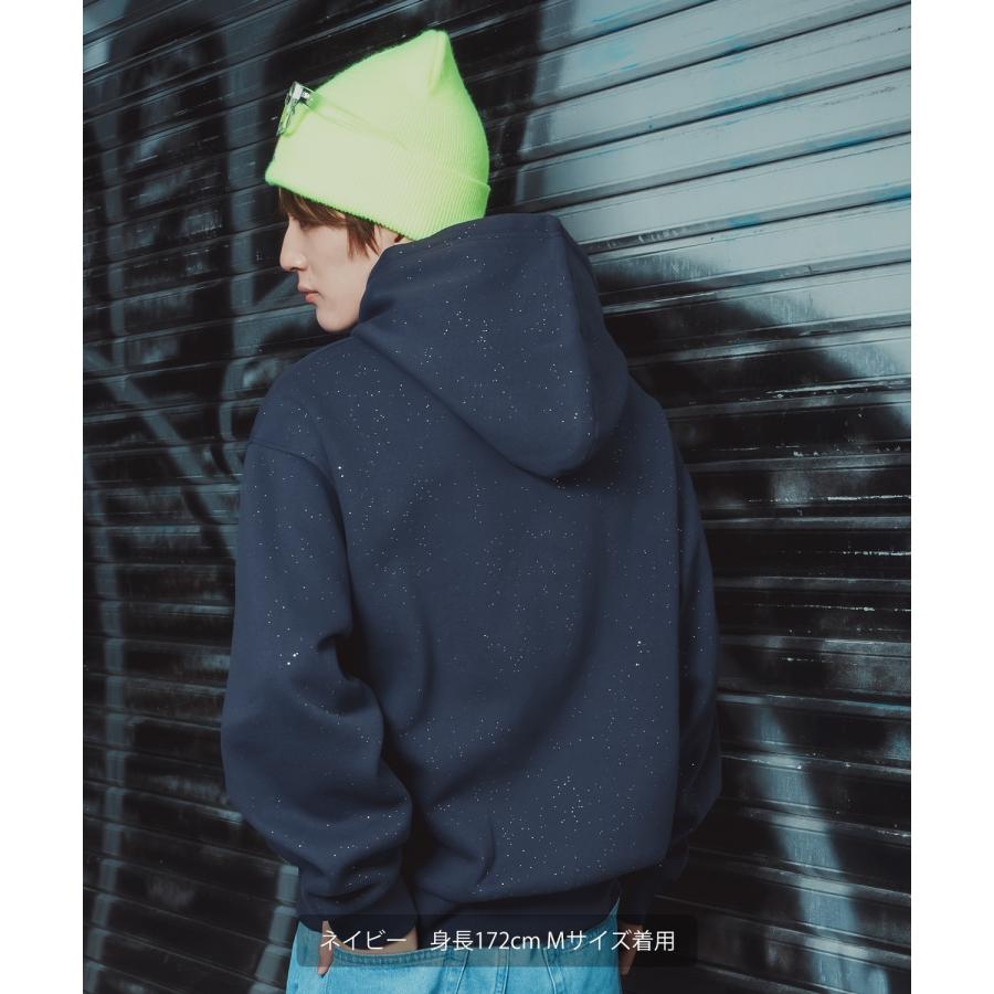 パーカー メンズ SIDEWAY STANCE サイドウェイスタンス 裏起毛 スウェット プルオーバー フーディー 大きめ アメカジ カジュアル スケーター ストリート 古着MIX | improves | 09