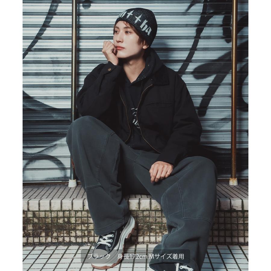 パーカー メンズ SIDEWAY STANCE サイドウェイスタンス 裏起毛 スウェット プルオーバー フーディー 大きめ アメカジ カジュアル スケーター ストリート 古着MIX | improves | 17