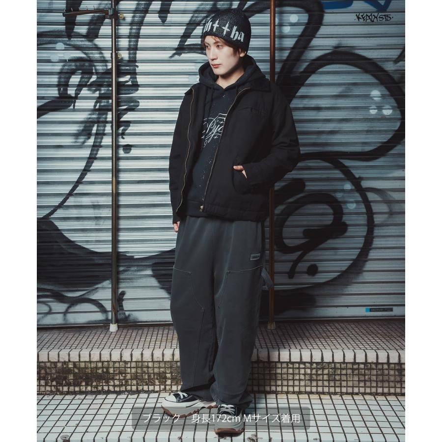 パーカー メンズ SIDEWAY STANCE サイドウェイスタンス 裏起毛 スウェット プルオーバー フーディー 大きめ アメカジ カジュアル スケーター ストリート 古着MIX | improves | 18