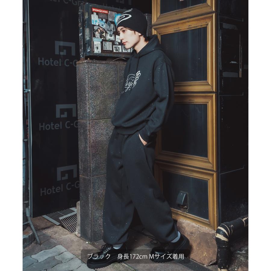 パーカー メンズ SIDEWAY STANCE サイドウェイスタンス 裏起毛 スウェット プルオーバー フーディー 大きめ アメカジ カジュアル スケーター ストリート 古着MIX | improves | 19