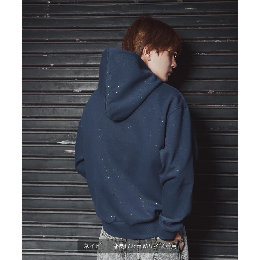 パーカー メンズ SIDEWAY STANCE サイドウェイスタンス 裏起毛 スウェット プルオーバー フーディー 大きめ アメカジ カジュアル スケーター ストリート 古着MIX | improves | 05