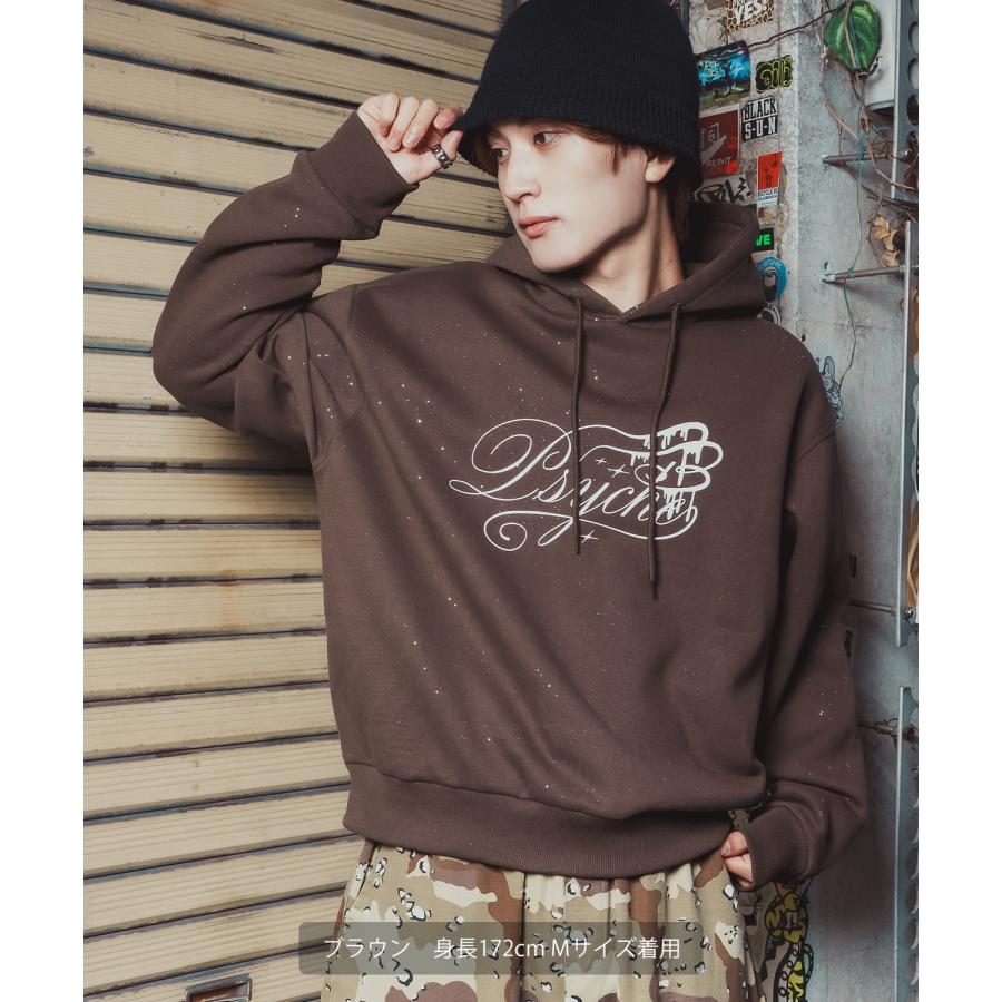 パーカー メンズ SIDEWAY STANCE サイドウェイスタンス 裏起毛 スウェット プルオーバー フーディー 大きめ アメカジ カジュアル スケーター ストリート 古着MIX | improves | 07