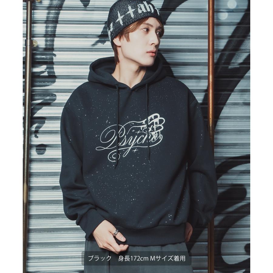 パーカー メンズ SIDEWAY STANCE サイドウェイスタンス 裏起毛 スウェット プルオーバー フーディー 大きめ アメカジ カジュアル スケーター ストリート 古着MIX | improves | 12