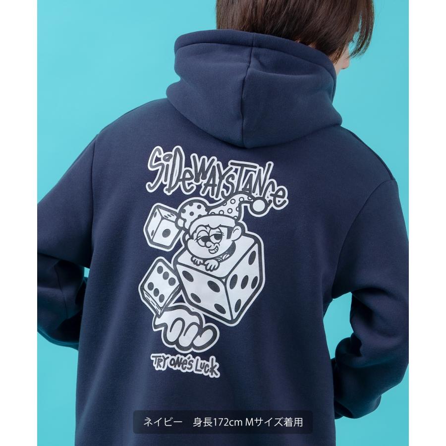 プルオーバーパーカー メンズ ダイス 裏起毛 プルパーカー レディース グラフィック プリント フーディー オーバーサイズ ストリート スケーター アメカジ | improves | 12