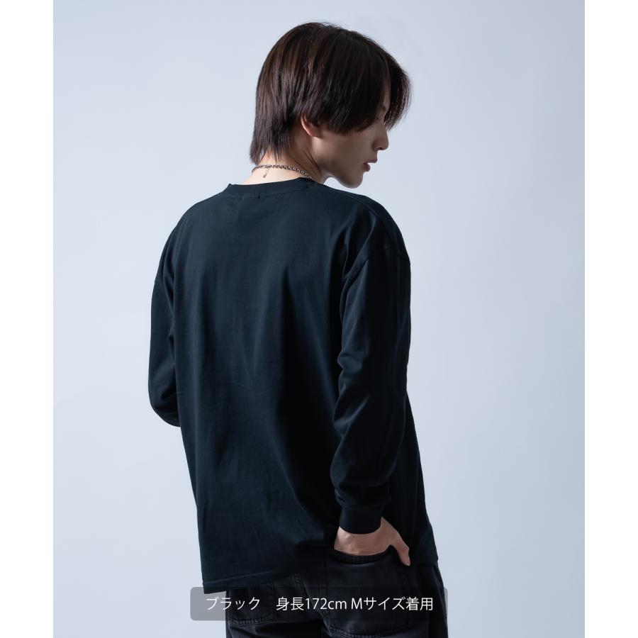 長袖Tシャツ メンズ クロス ロンT 十字架 サイドウェイスタンス SIDEWAY STANCE ビッグシルエット オーバーサイズ ストリート ゴシック 古着MIX | improves | 05