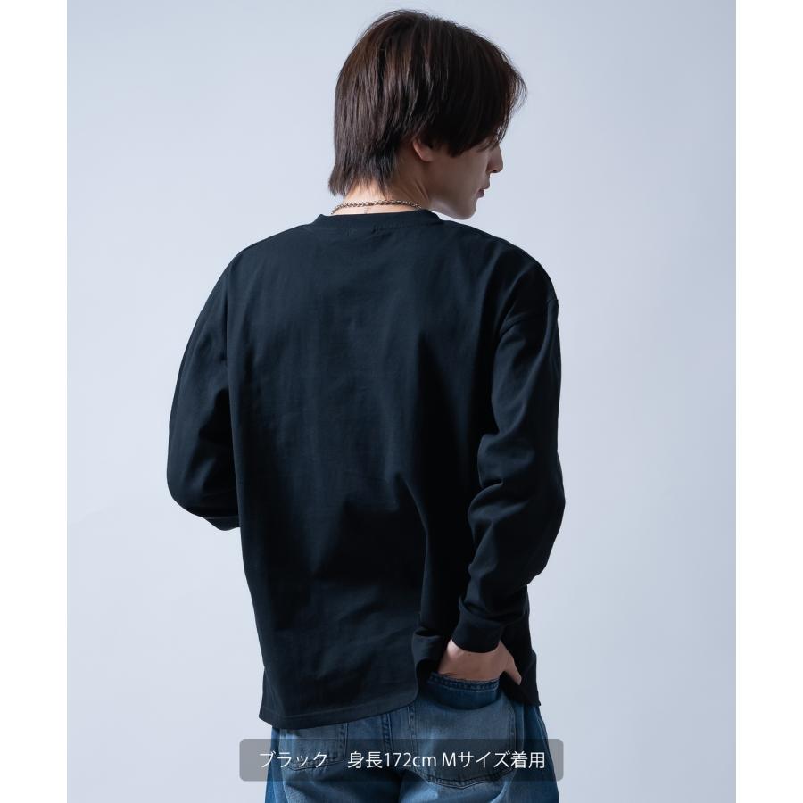 長袖Tシャツ メンズ スカル ロンT SIDEWAY STANCE サイドウェイスタンス 骸骨 ドクロ ビッグシルエット ストリート ロック グランジ 古着MIX | improves | 06
