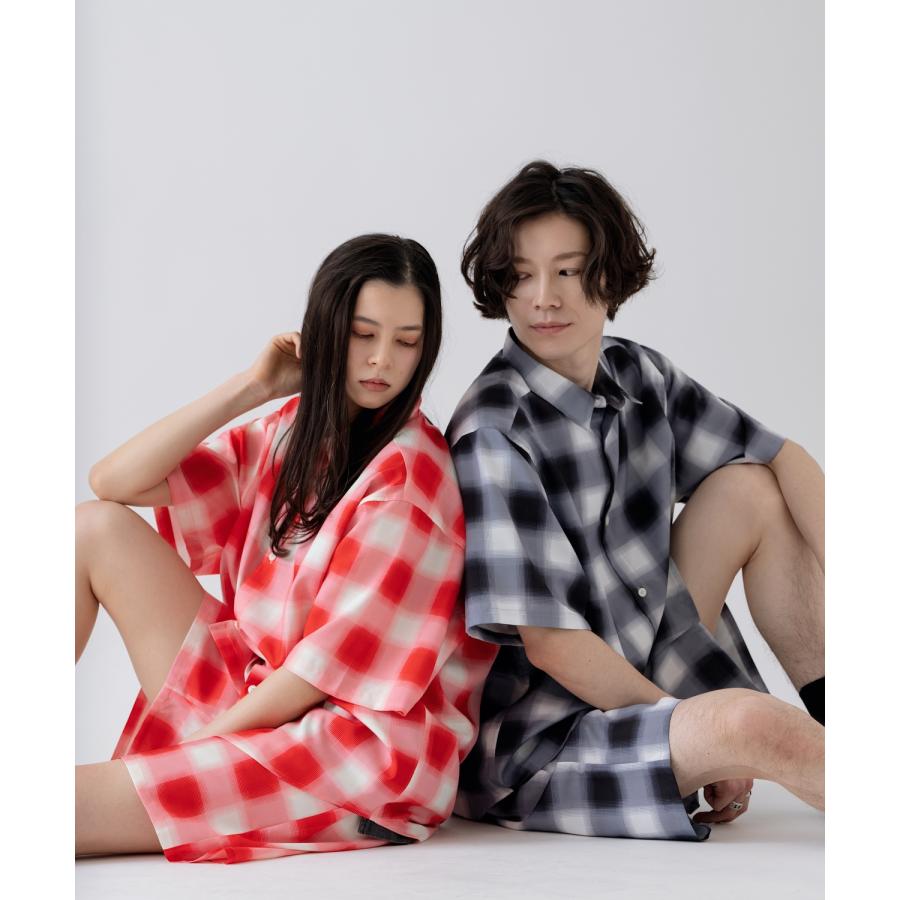 半袖シャツ メンズ SIDEWAY STANCE サイドウェイスタンス 柄シャツ 総柄 ユニセックス カジュアル スケーター ストリート 古着MIX 韓国 | improves | 14