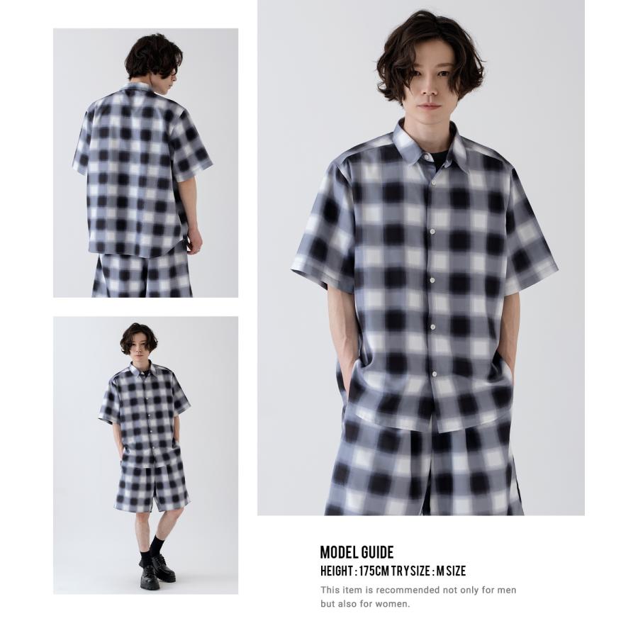 半袖シャツ メンズ SIDEWAY STANCE サイドウェイスタンス 柄シャツ 総柄 ユニセックス カジュアル スケーター ストリート 古着MIX 韓国 | improves | 15