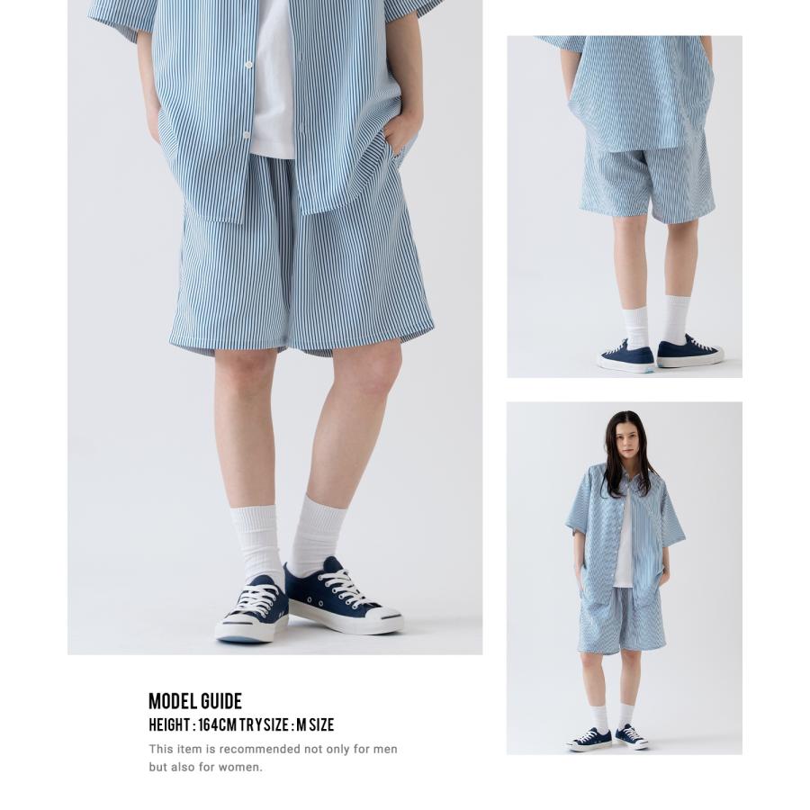 ショートパンツ メンズ  SIDEWAY STANCE サイドウェイスタンス 総柄 イージーパンツ ユニセックス カジュアル スケーター ストリート 古着MIX | improves | 22