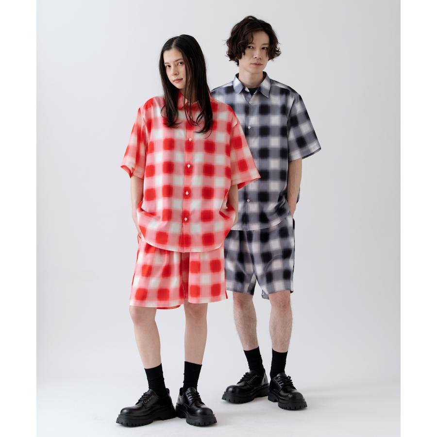 ショートパンツ メンズ  SIDEWAY STANCE サイドウェイスタンス 総柄 イージーパンツ ユニセックス カジュアル スケーター ストリート 古着MIX | improves | 14