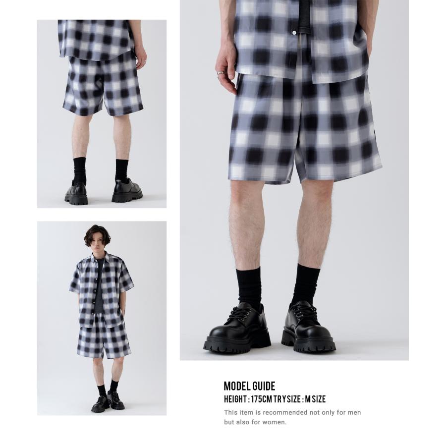 ショートパンツ メンズ  SIDEWAY STANCE サイドウェイスタンス 総柄 イージーパンツ ユニセックス カジュアル スケーター ストリート 古着MIX | improves | 15