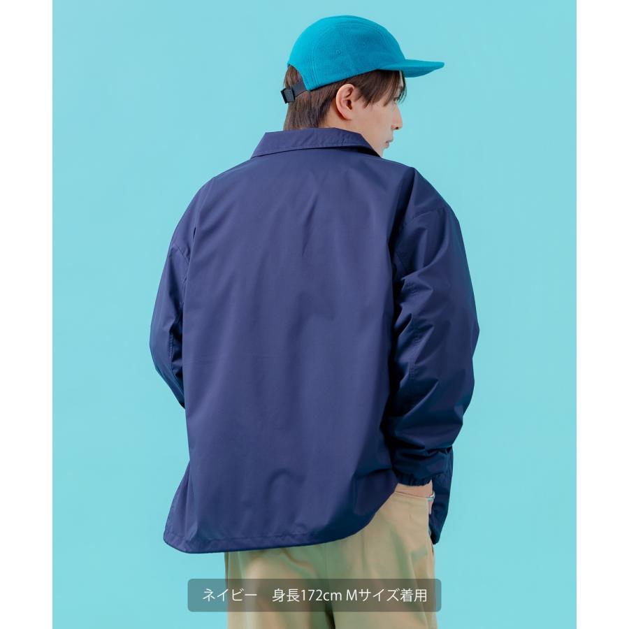 コーチジャケット メンズ SIDEWAY STANCE サイドウェイスタンス ナイロン  アメカジ スケーター ストリート 古着MIX 韓国ファッション ブラック ネイビー | improves | 13