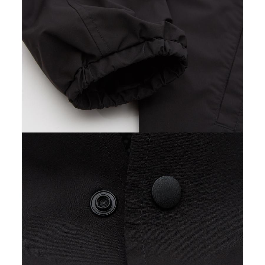 コーチジャケット メンズ SIDEWAY STANCE サイドウェイスタンス ナイロン  アメカジ スケーター ストリート 古着MIX 韓国ファッション ブラック ライトグレー | improves | 20