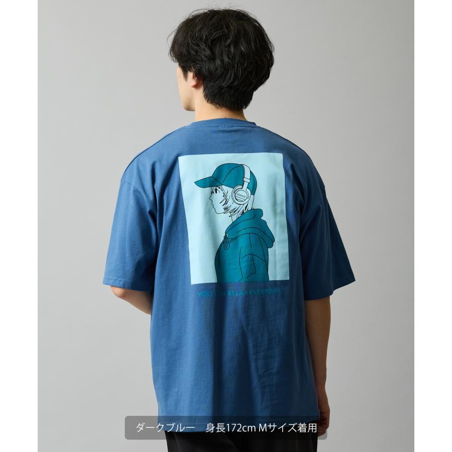 半袖Tシャツ メンズ SIDEWAY STANCE サイドウェイスタンス オリジナルプリント チルガール 半袖Tシャツ カットソー カジュアル アメカジ ストリート | improves | 14