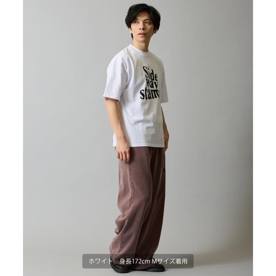 半袖Tシャツ メンズ SIDEWAY STANCE サイドウェイスタンス オリジナルプリント ウェーブカレッジロゴ 半袖Tシャツ カットソー カジュアル アメカジ ストリート | improves | 13